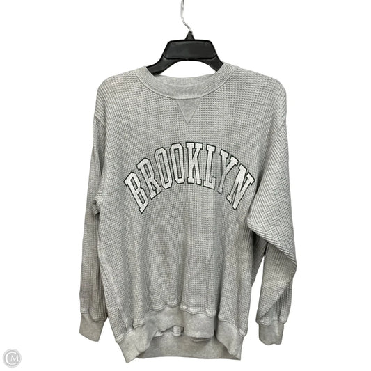 Top Long Sleeve By Aerie In Grey, Size: Xs