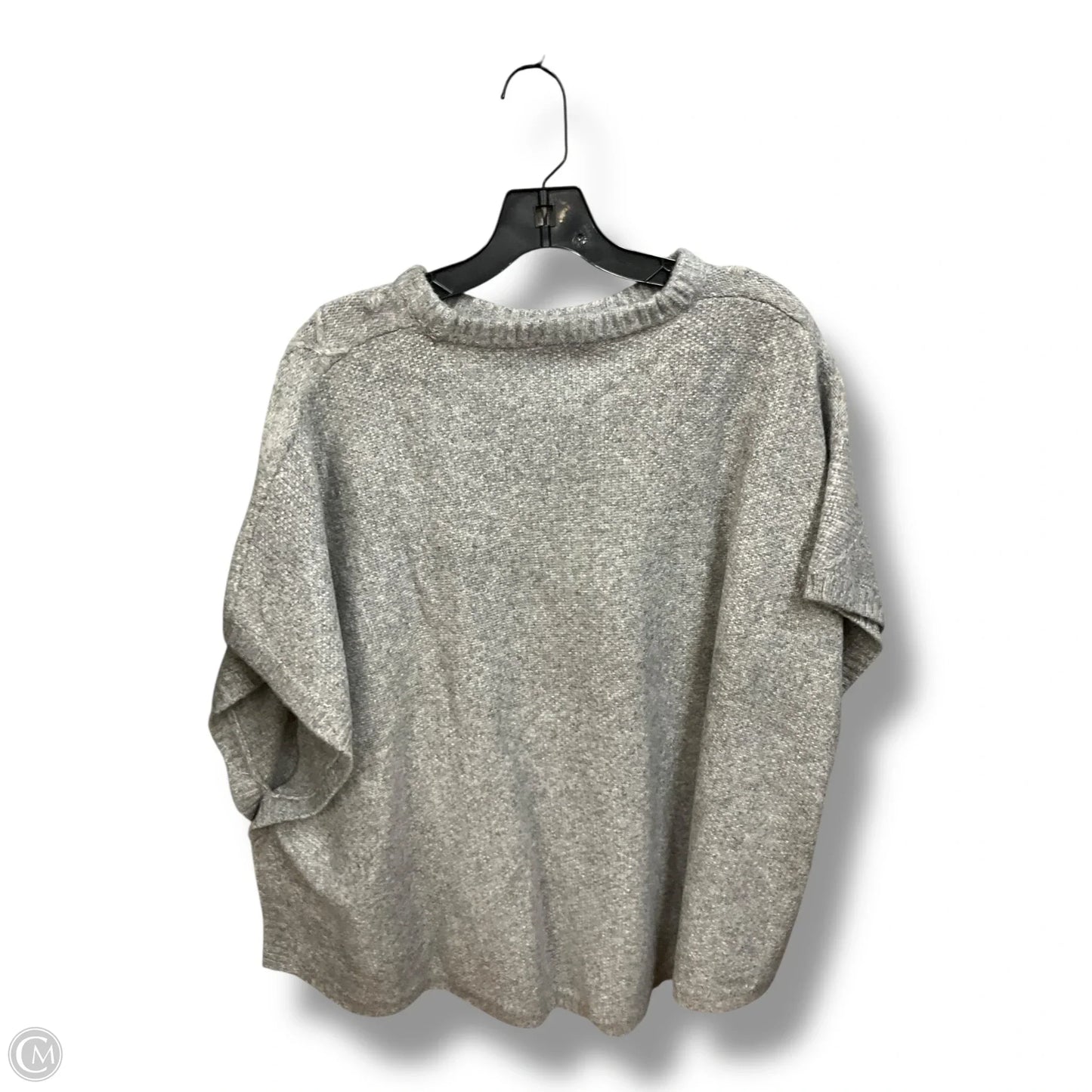 Poncho By Loft In Grey, Size: Xs