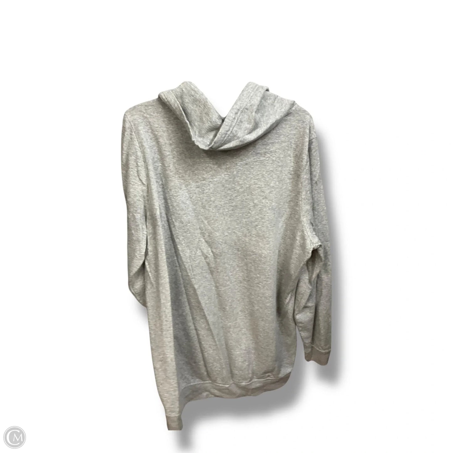 Athletic Jacket By Nike Apparel In Grey, Size: 1x