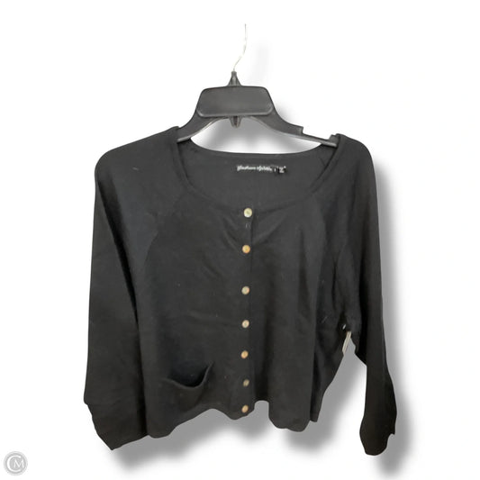Cardigan By Clothes Mentor In Black, Size: L