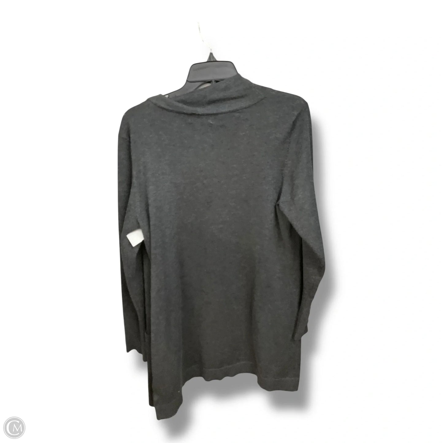 Cardigan By Jm Collections In Grey, Size: M