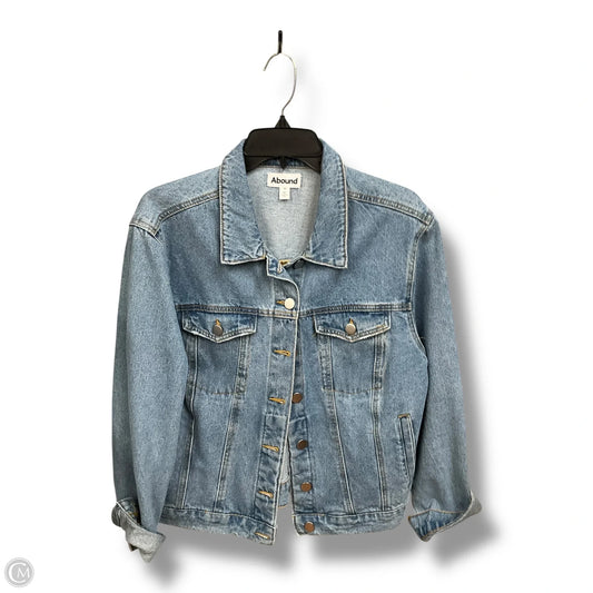 Jacket Denim By Abound In Blue Denim, Size: M