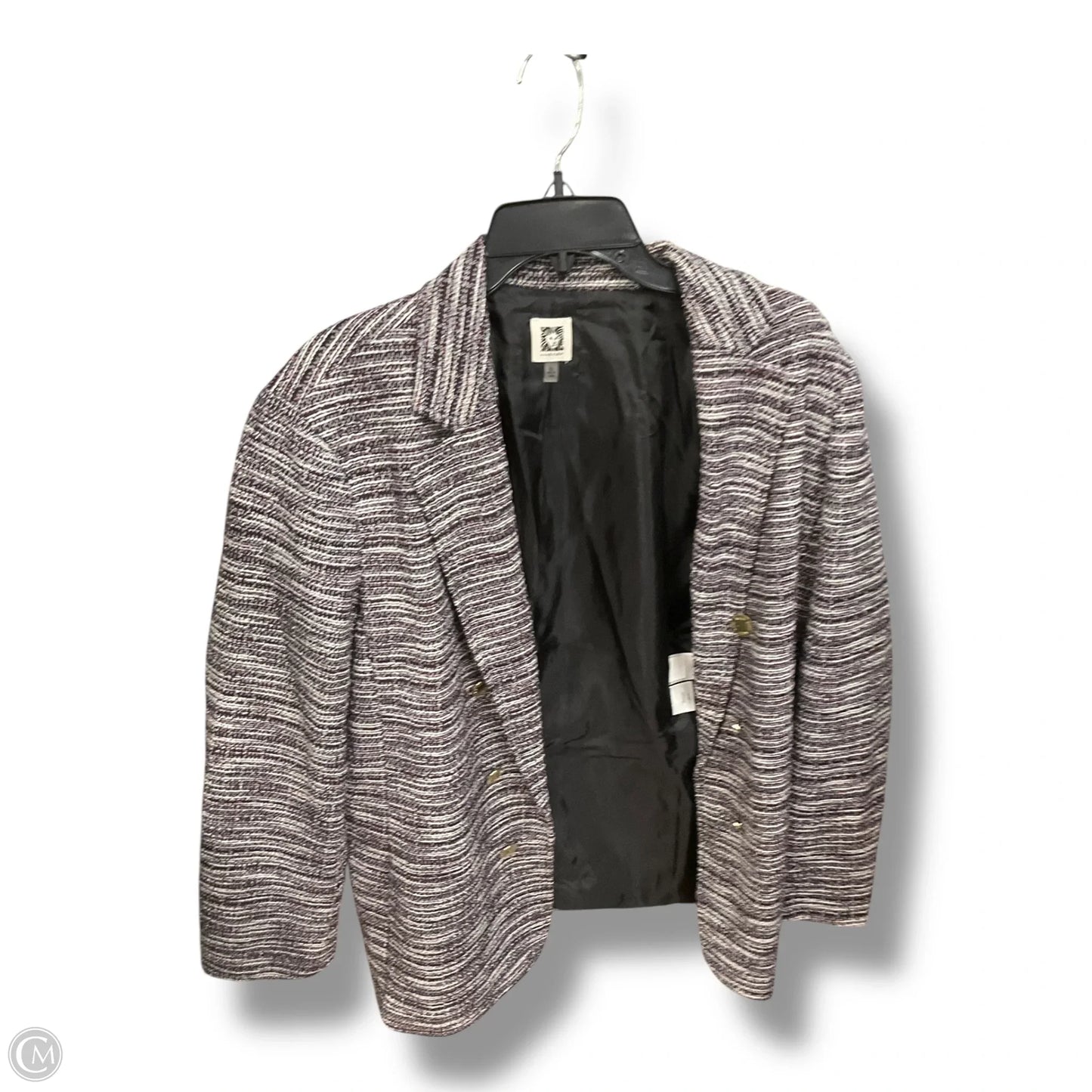 Blazer By Anne Klein In Multi-colored, Size: Xl