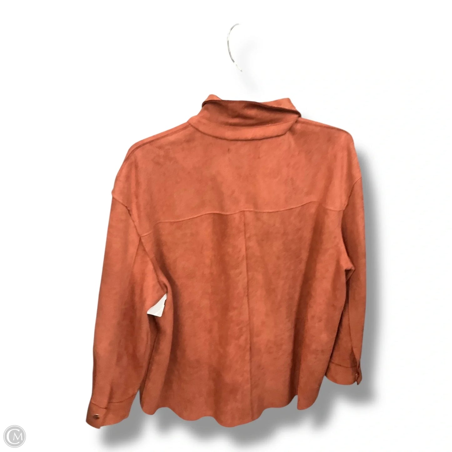 Jacket Shirt By Truth In Copper, Size: 1x