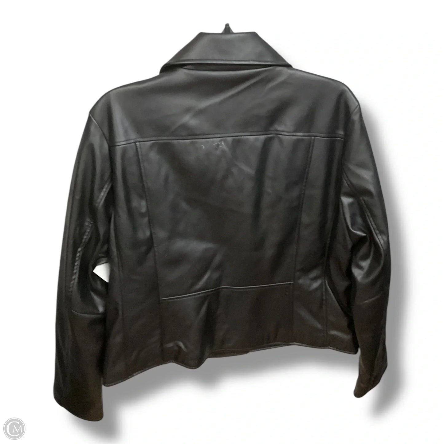 Jacket Moto By Dkny In Black, Size: Xl