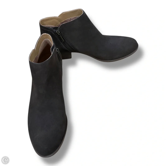 Boots Ankle Heels By Lucky Brand In Brown, Size: 8.5