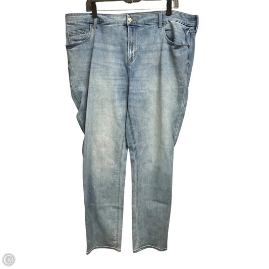 Jeans Straight By Old Navy In Blue Denim, Size: 18