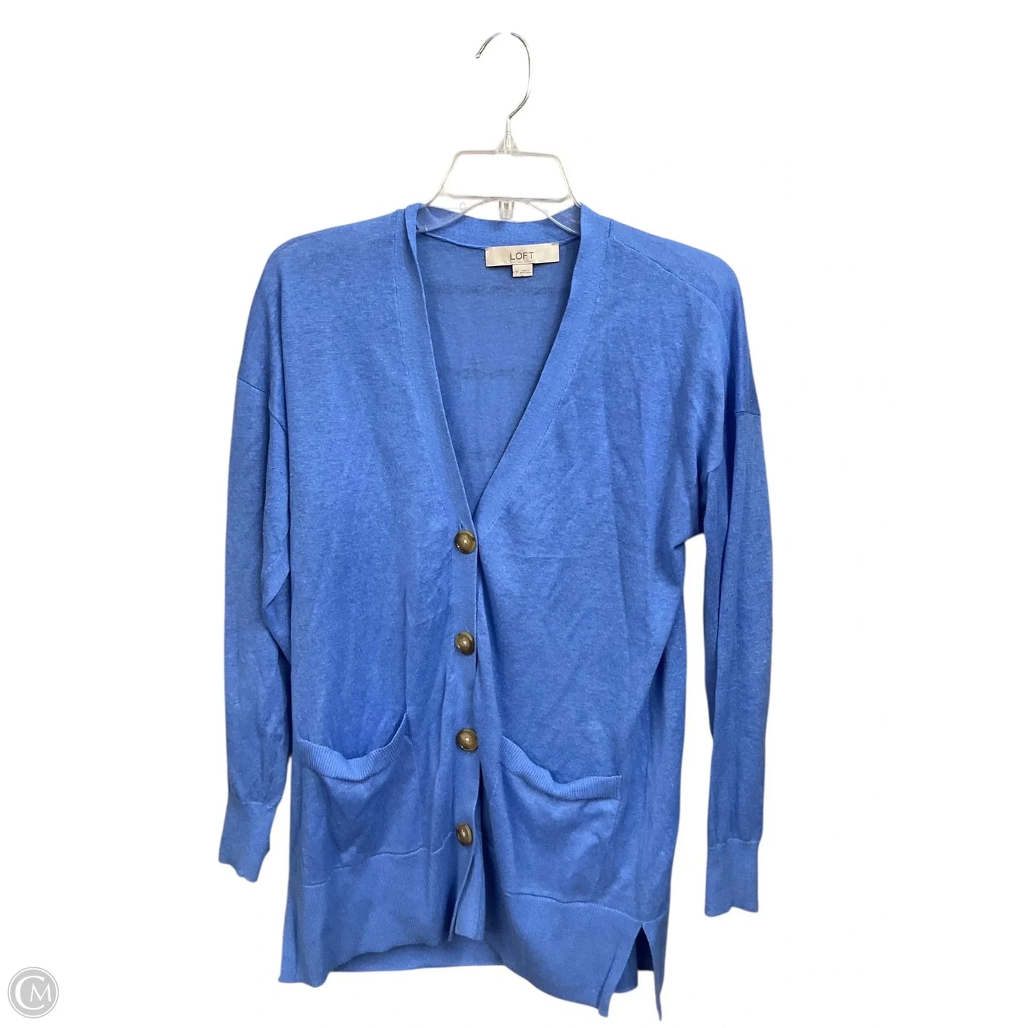 Cardigan By Loft In Blue, Size: M