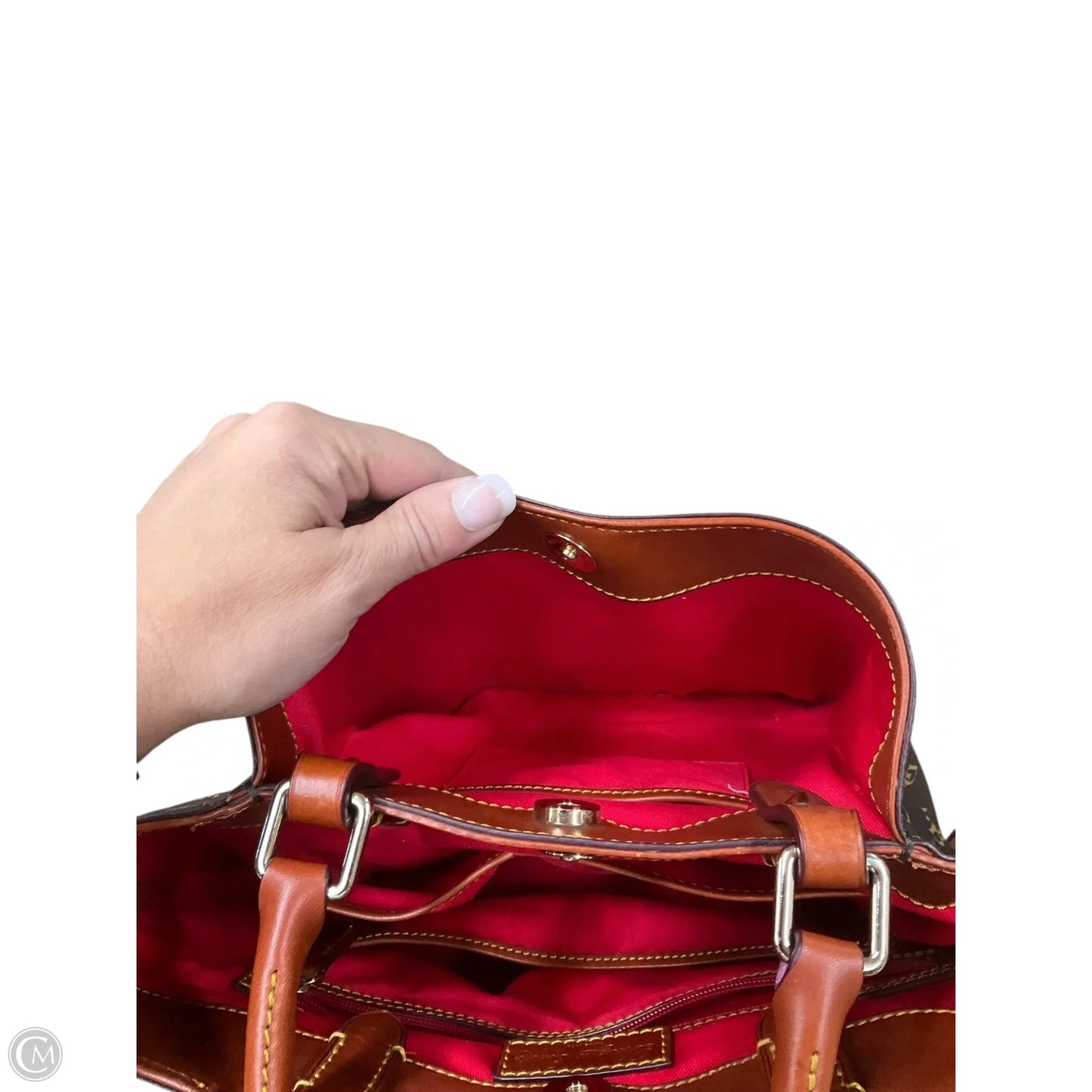 Handbag Designer By Dooney And Bourke, Size: Large