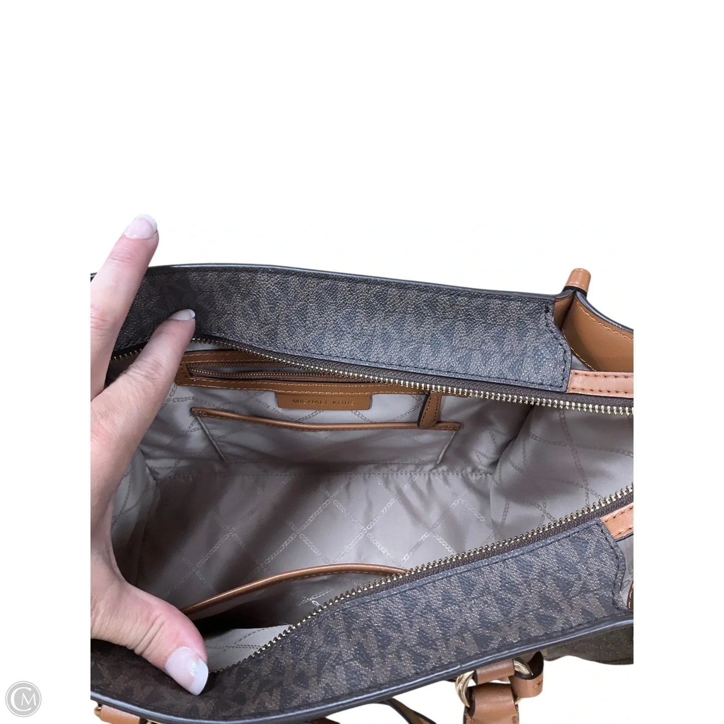 Handbag Designer By Michael Kors, Size: Large