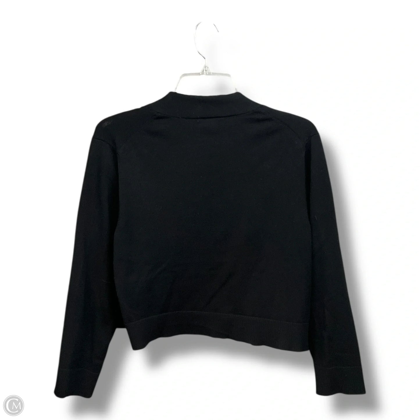 Cardigan By Calvin Klein In Black, Size: Xl