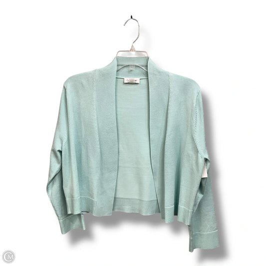 Cardigan By Calvin Klein In Aqua, Size: Xl