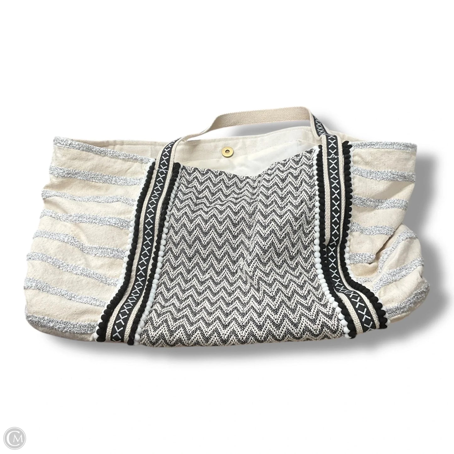 Tote By Clothes Mentor, Size: Large