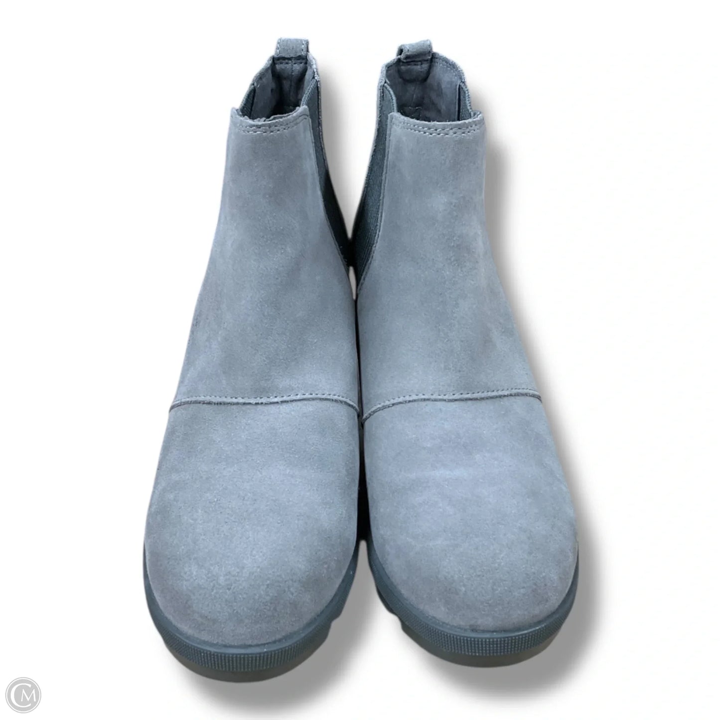 Boots Ankle Heels By Sorel In Grey, Size: 8.5