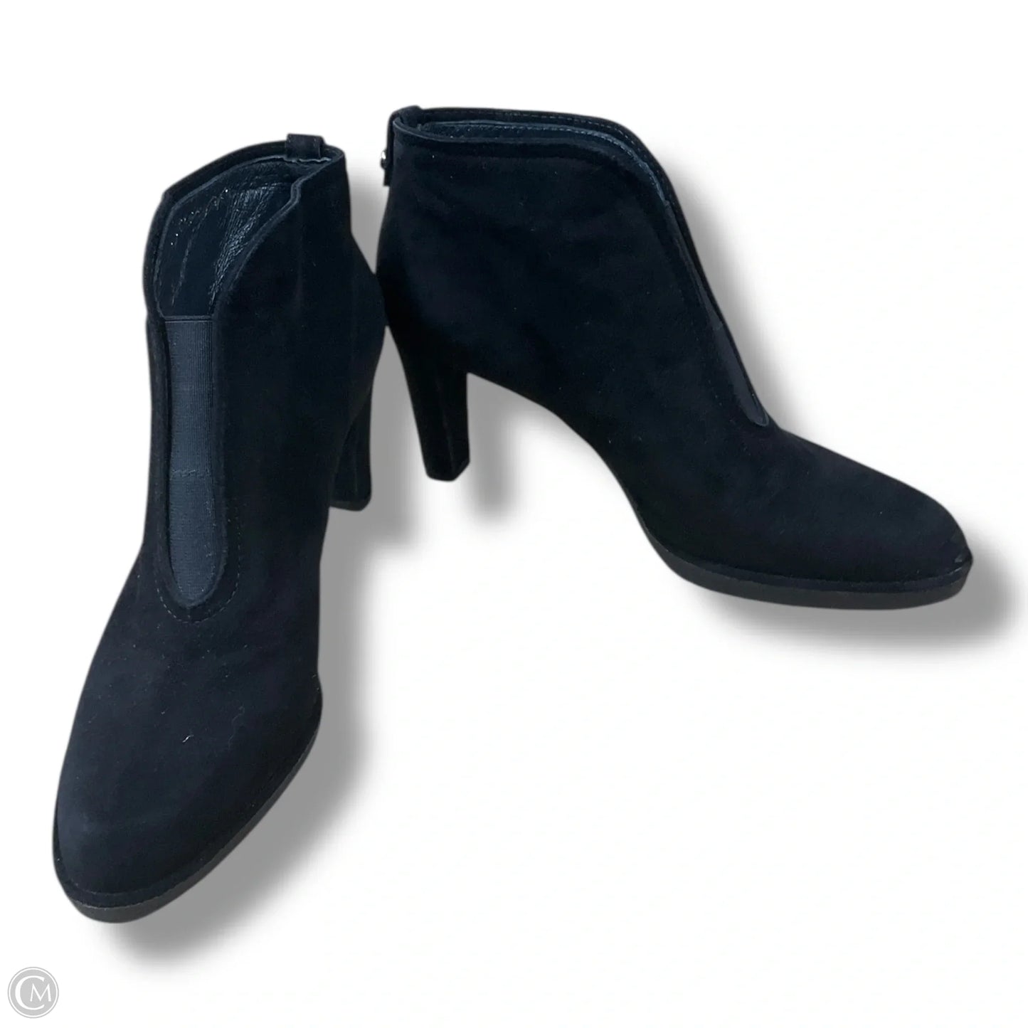 Boots Designer By Stuart Weitzman In Black, Size: 7.5