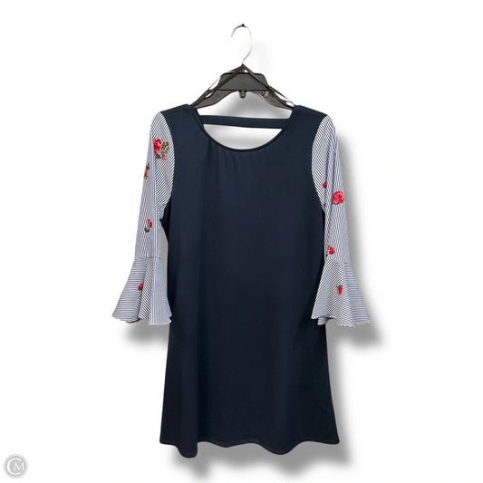 Dress Casual Midi By Agb In Blue, Size: M