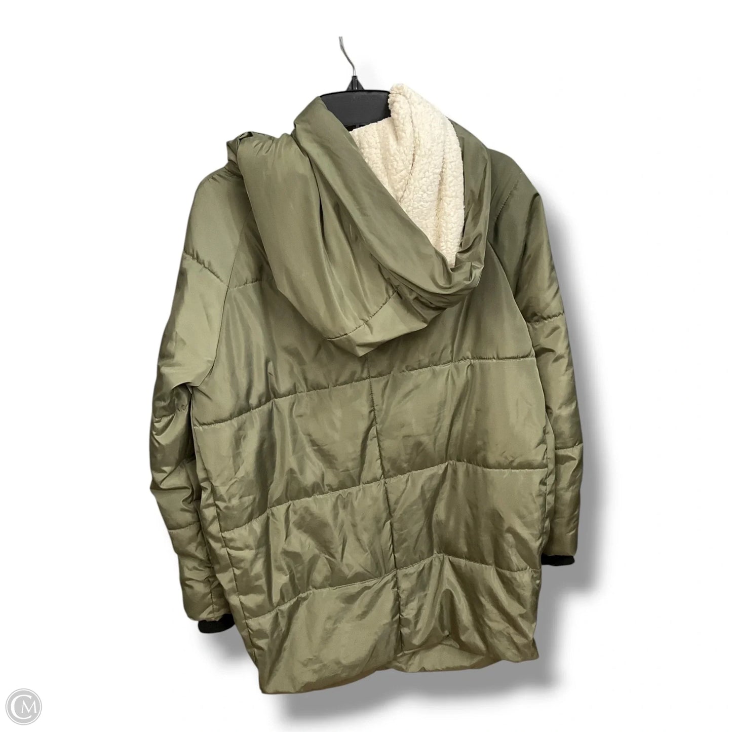 Coat Puffer & Quilted By Clothes Mentor In Grey, Size: S