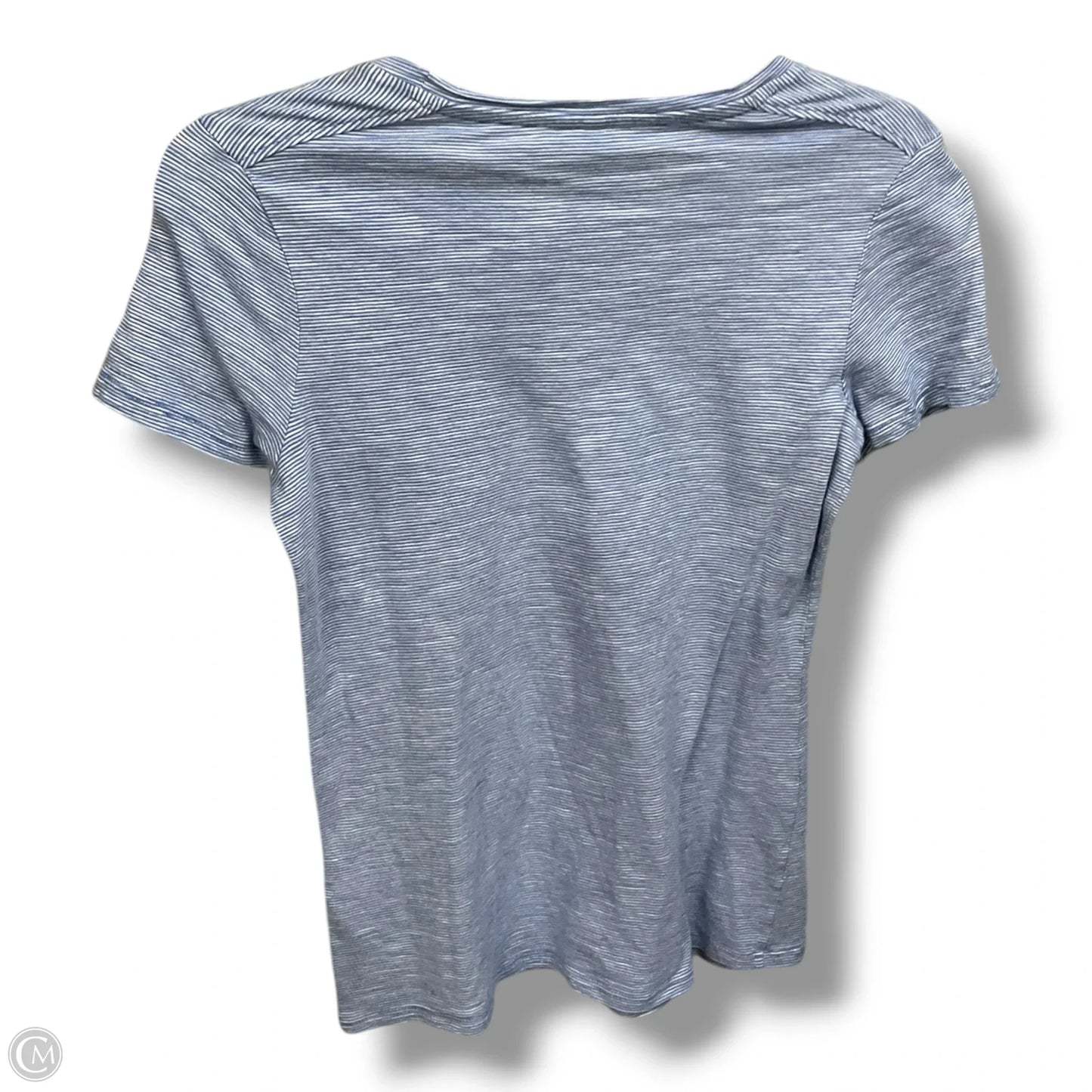 Top Short Sleeve By Banana Republic In Blue, Size: Xs