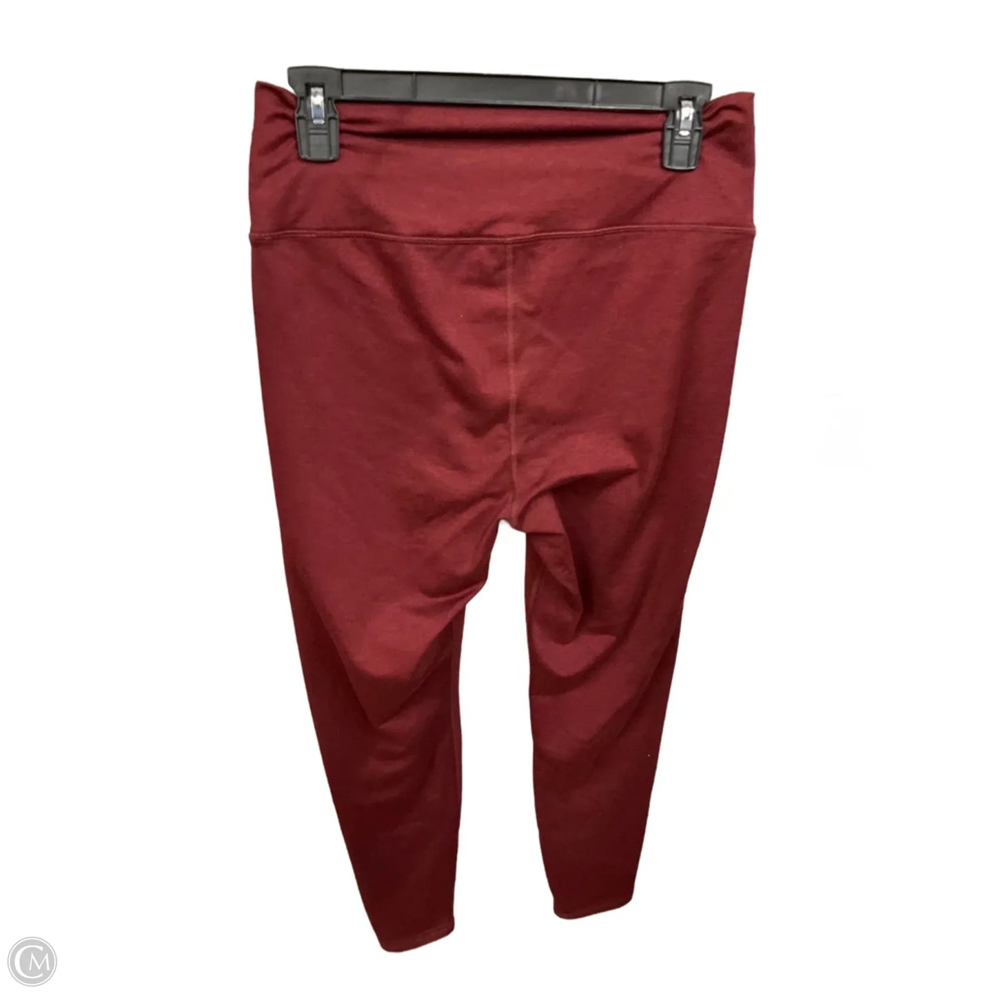 Athletic Leggings By Old Navy In Red, Size: L
