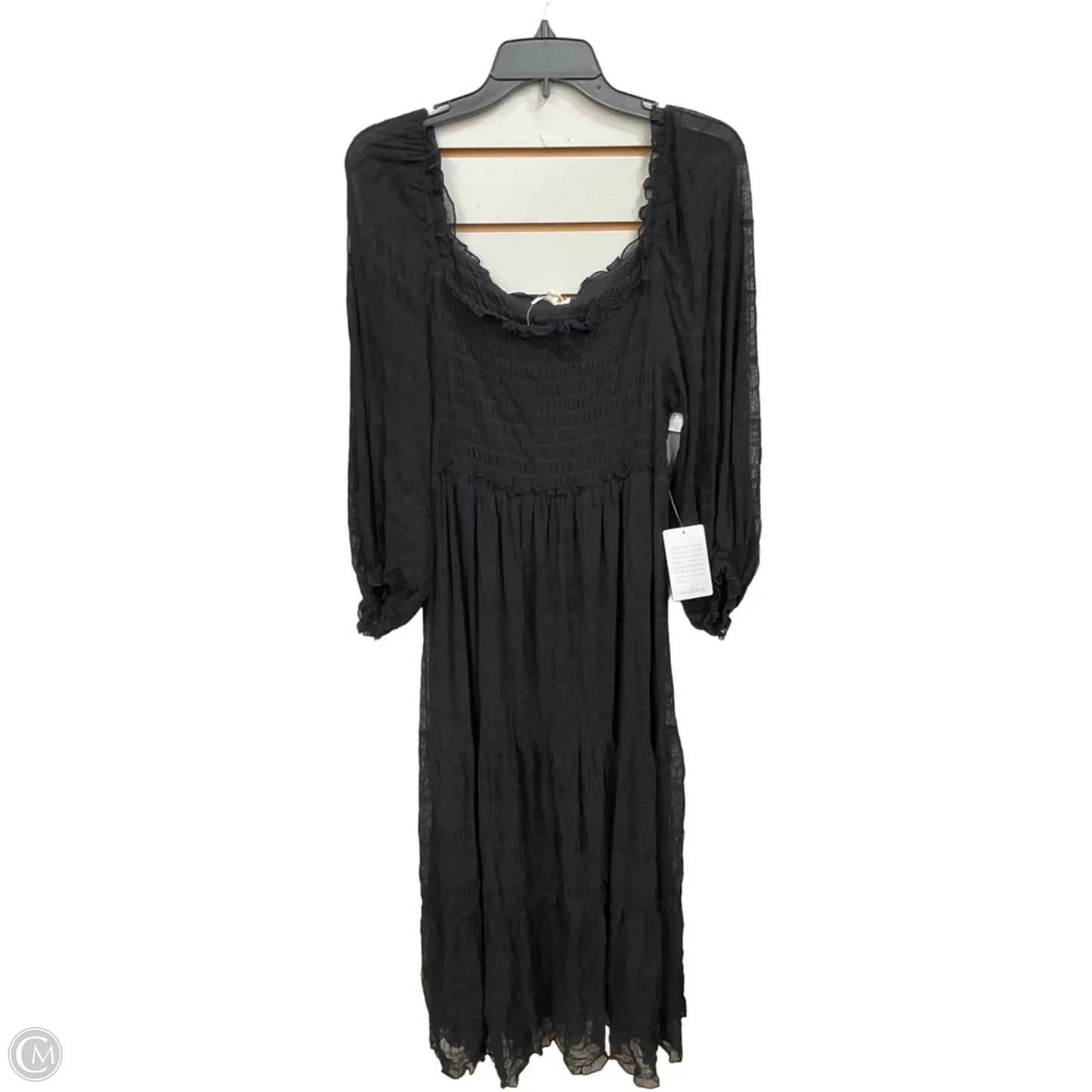 Dress Casual Maxi By Max Studio In Black, Size: L