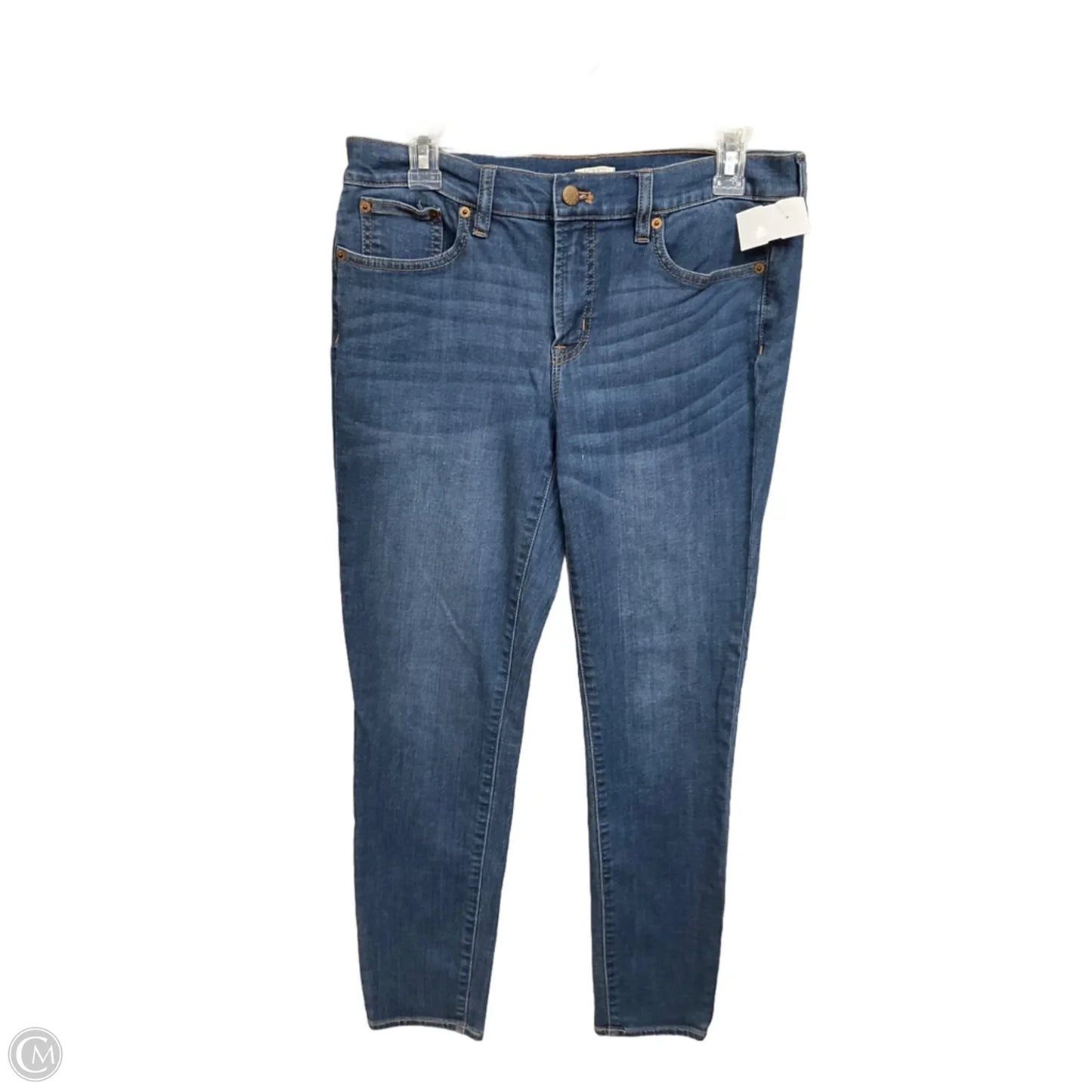 Jeans Straight By J. Crew In Blue Denim, Size: 6