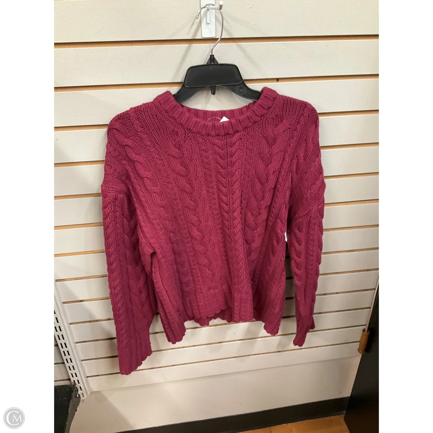 Sweater By J. Crew In Maroon, Size: L