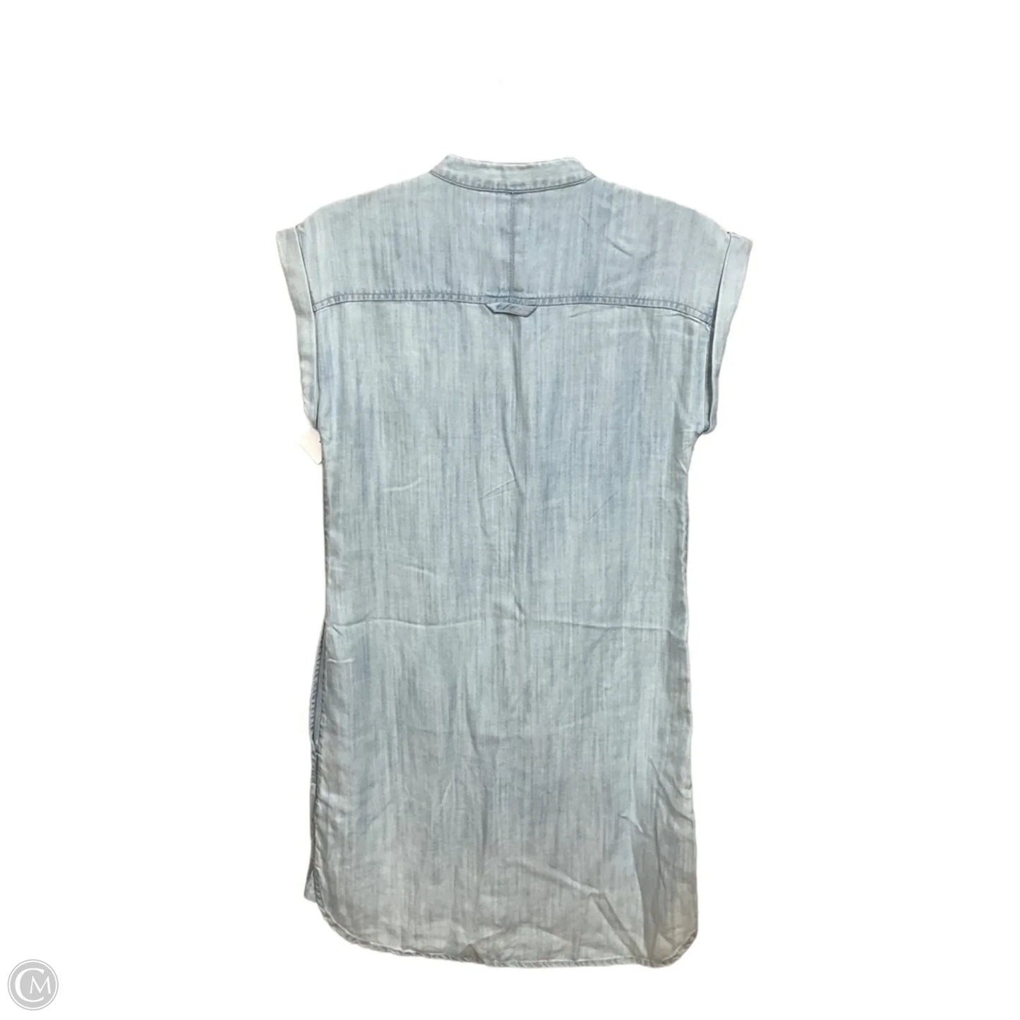 Dress Casual Midi By Vineyard Vines In Blue Denim, Size: M
