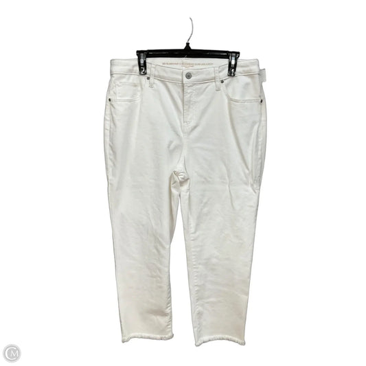 Pants Other By Chicos In White Denim, Size: 12