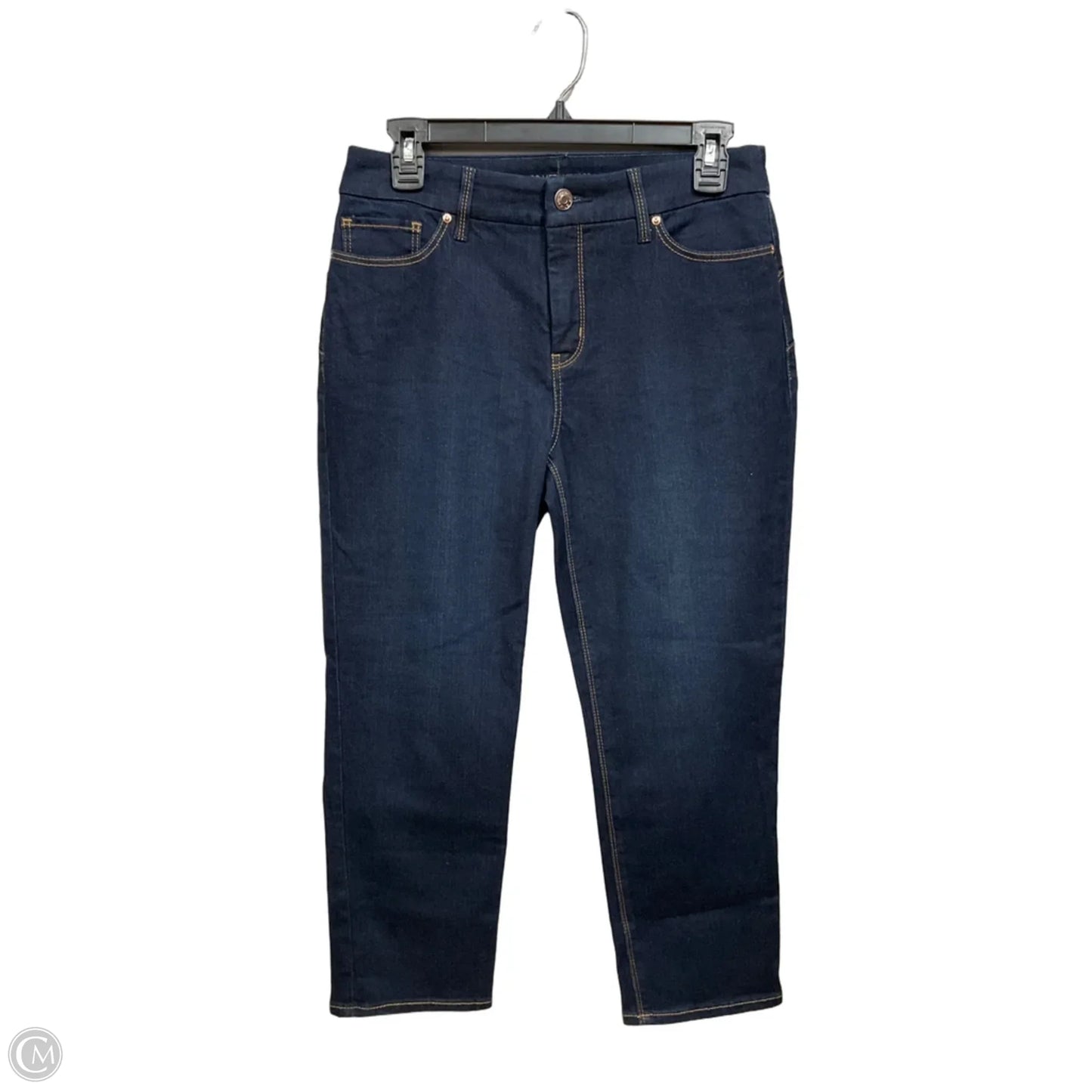 Jeans Boot Cut By Chicos In Blue Denim, Size: 0