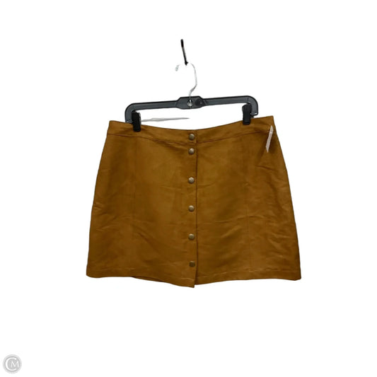 Skirt Mini & Short By Old Navy In Brown, Size: 14