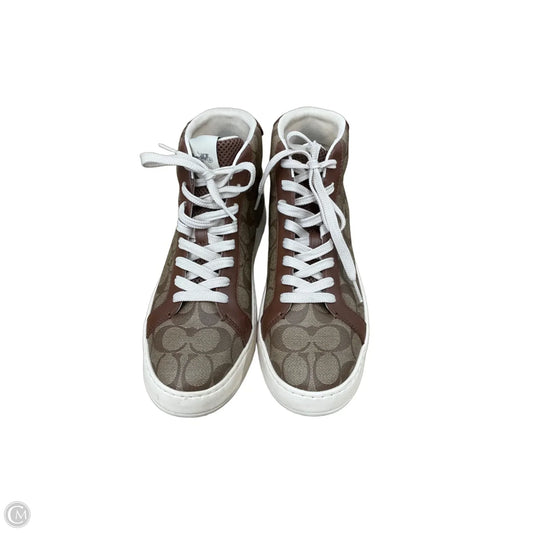 Shoes Designer By Coach In Brown, Size: 10