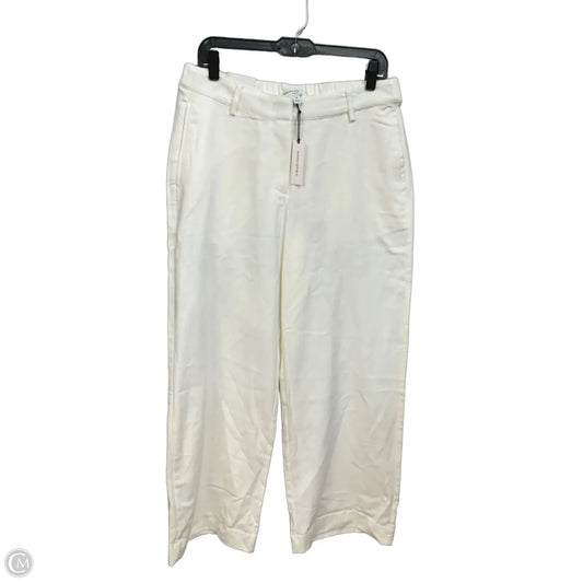 Pants Wide Leg By Banana Republic In White, Size: 8