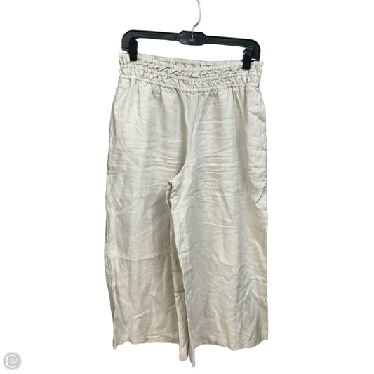 Pants Linen By Anthropologie In Tan, Size: 4