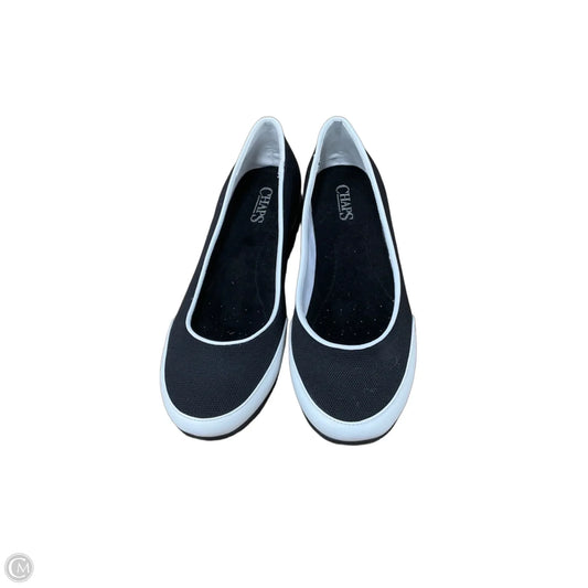 Shoes Flats By Chaps In Black, Size: 8
