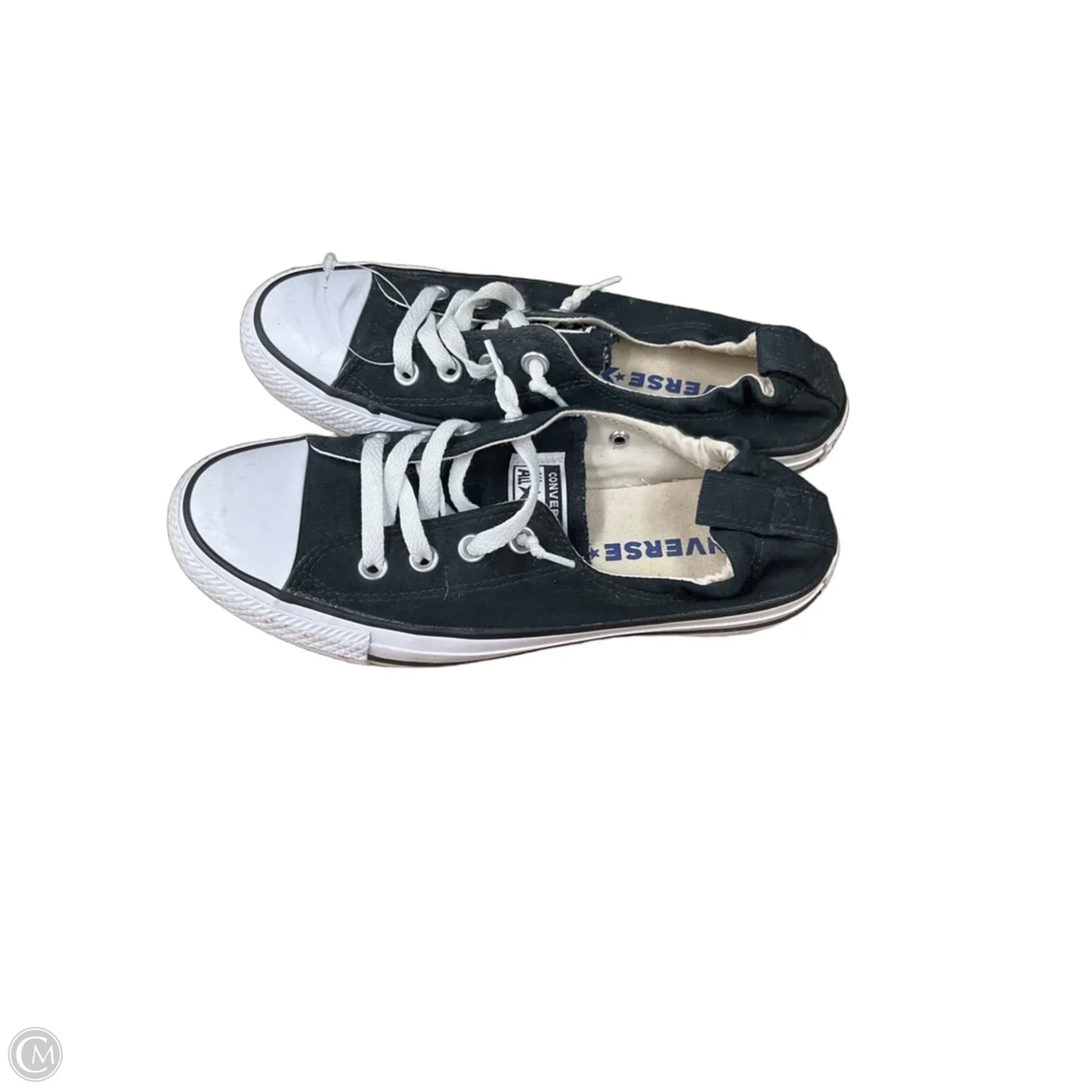 Shoes Sneakers By Converse In Black & White, Size: 7.5