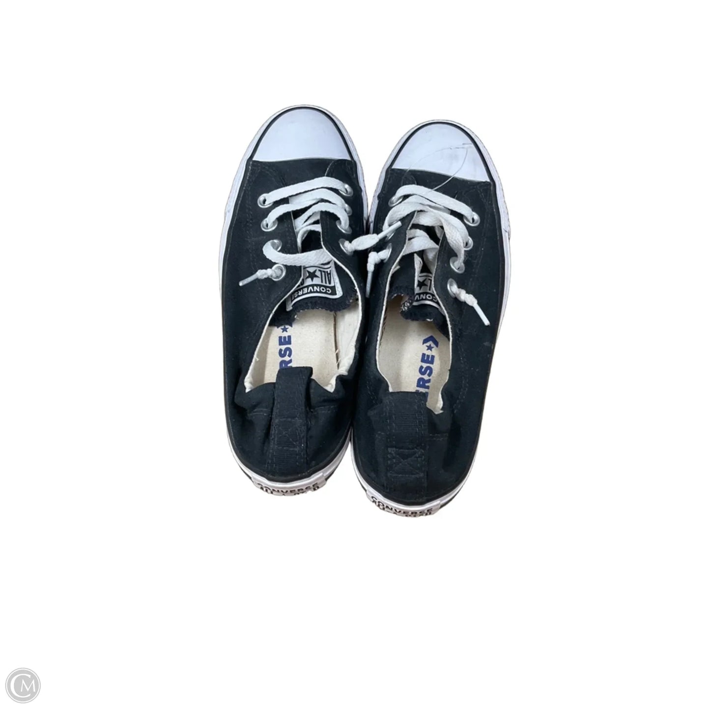 Shoes Sneakers By Converse In Black & White, Size: 7.5