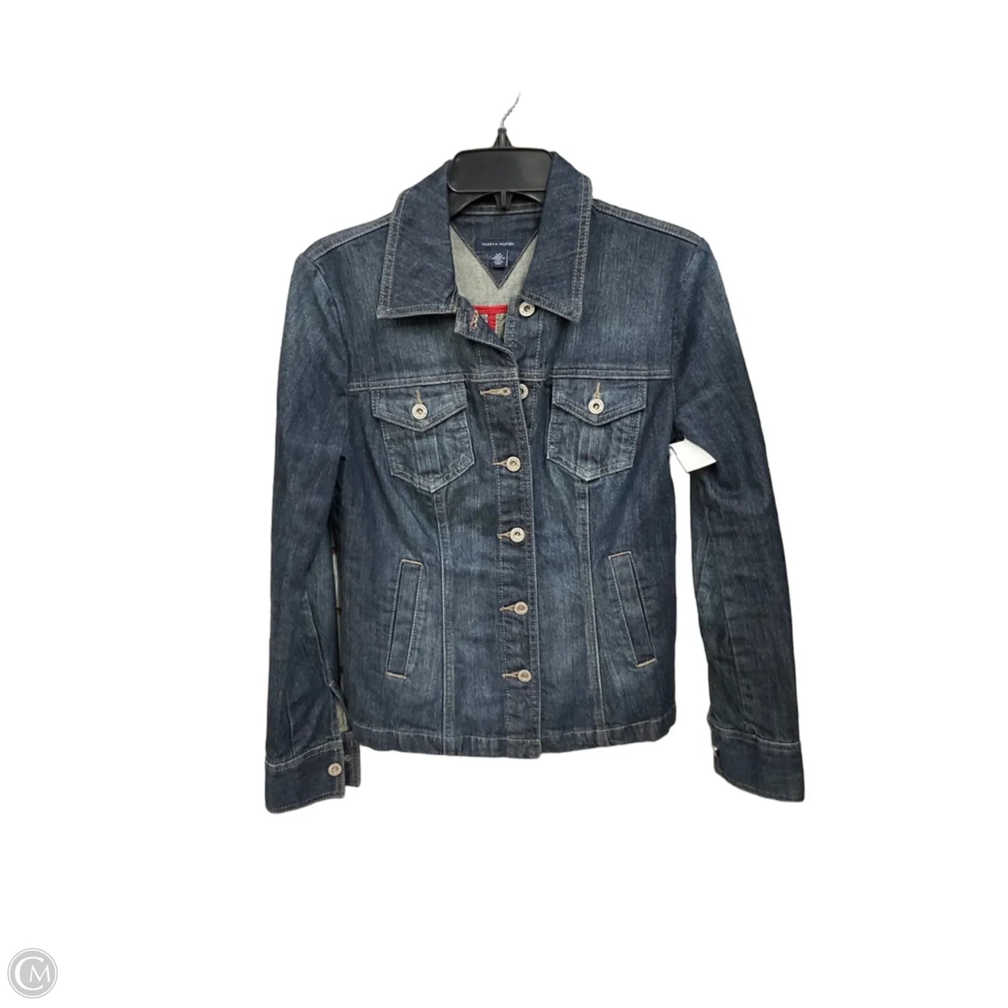 Jacket Denim By Tommy Hilfiger In Blue Denim, Size: S