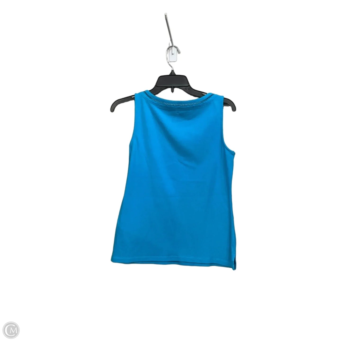 Top Sleeveless By Talbots In Teal, Size: Lp