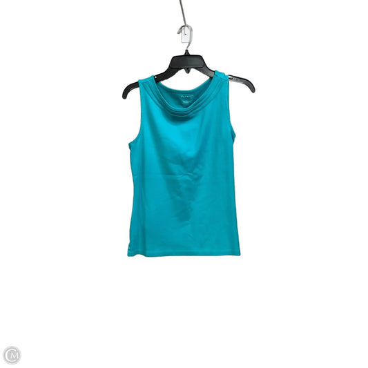 Top Sleeveless By Talbots In Green, Size: Lp