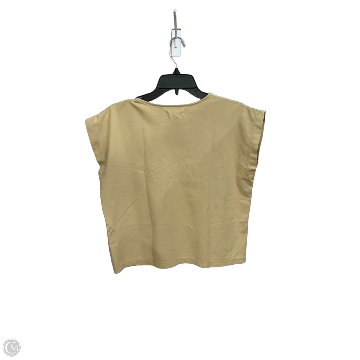 Top Sleeveless Basic By Madewell In Tan, Size: Xs