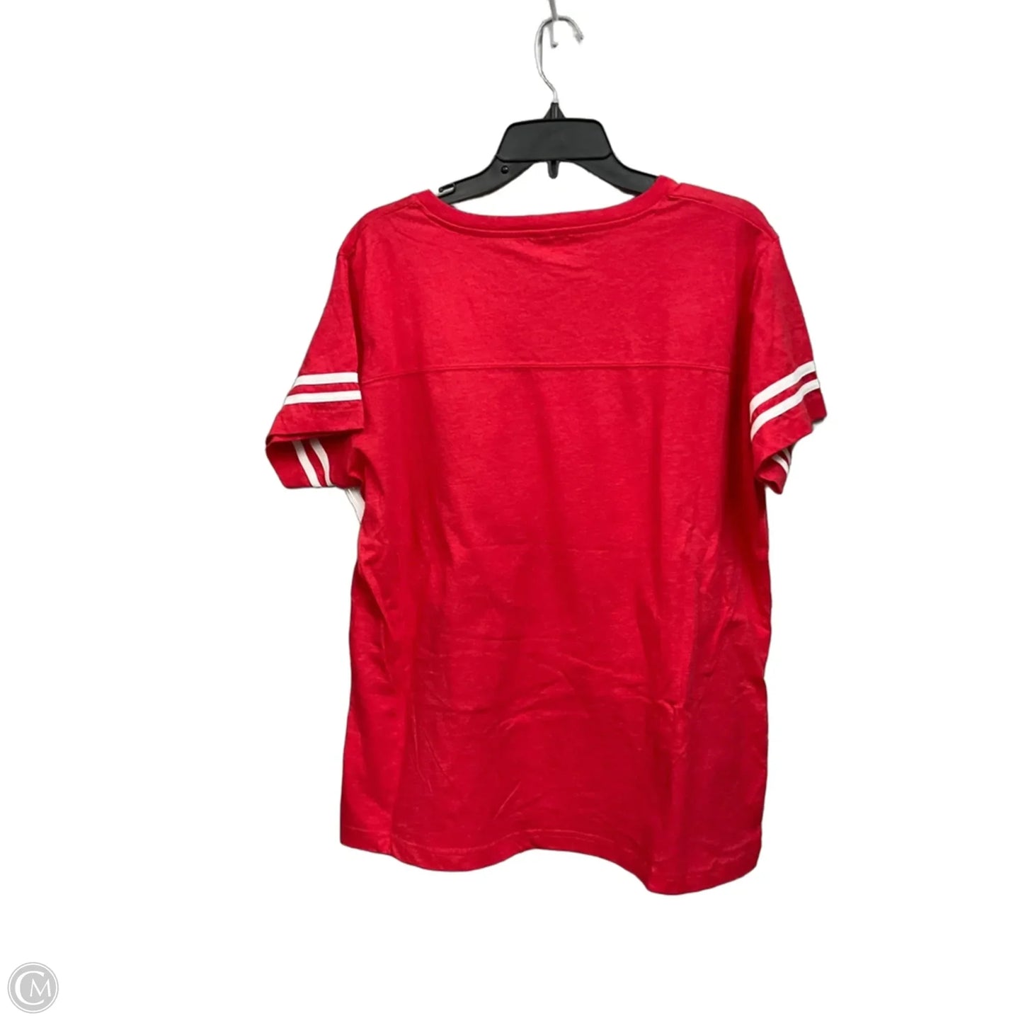 Top Short Sleeve By Clothes Mentor In Red, Size: Xl