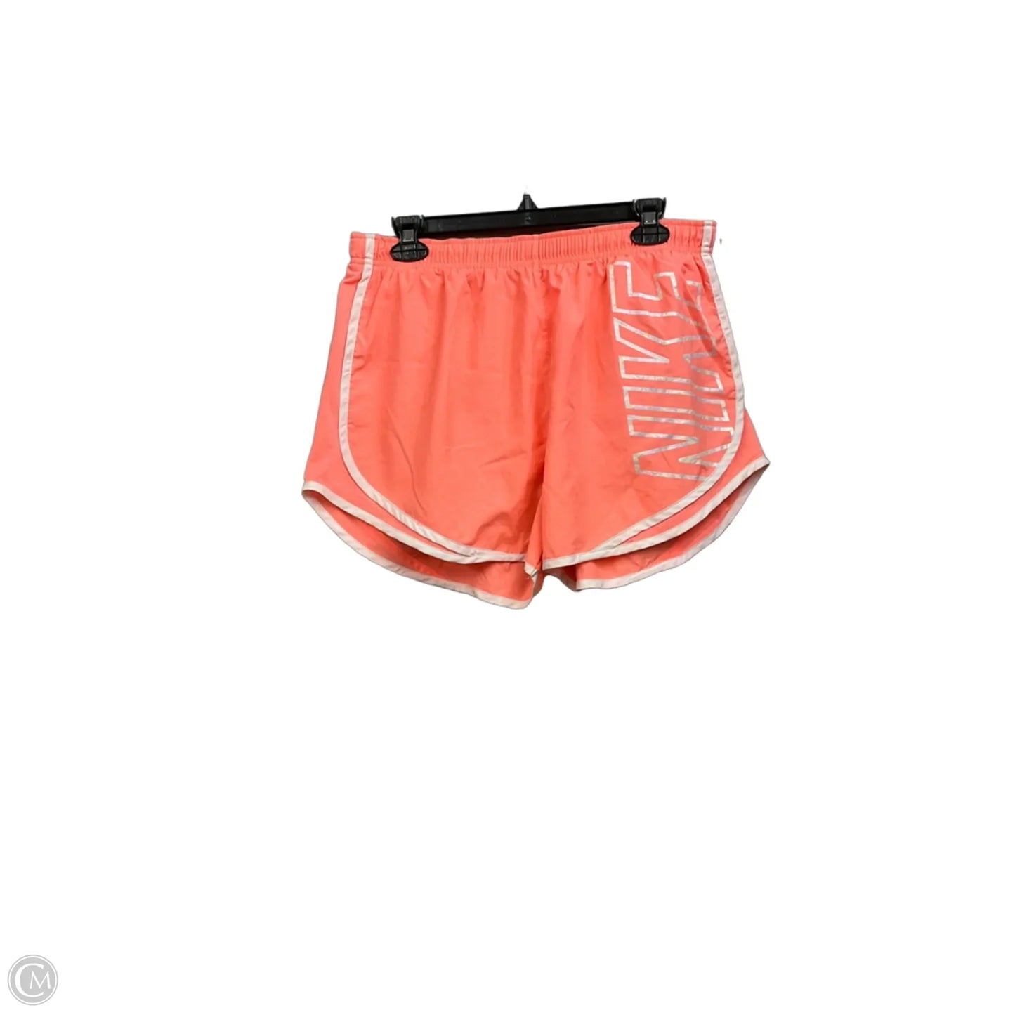 Athletic Shorts By Nike Apparel In Orange, Size: Xl