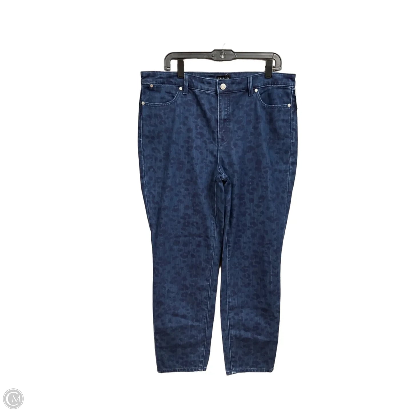 Jeans Boot Cut By Talbots In Animal Print, Size: 14