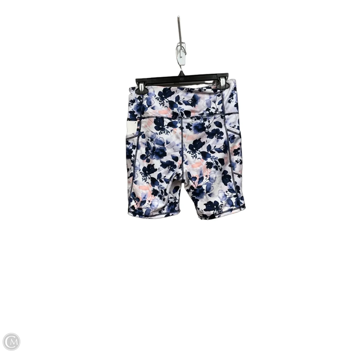 Athletic Shorts By Gaiam In Floral Print, Size: M