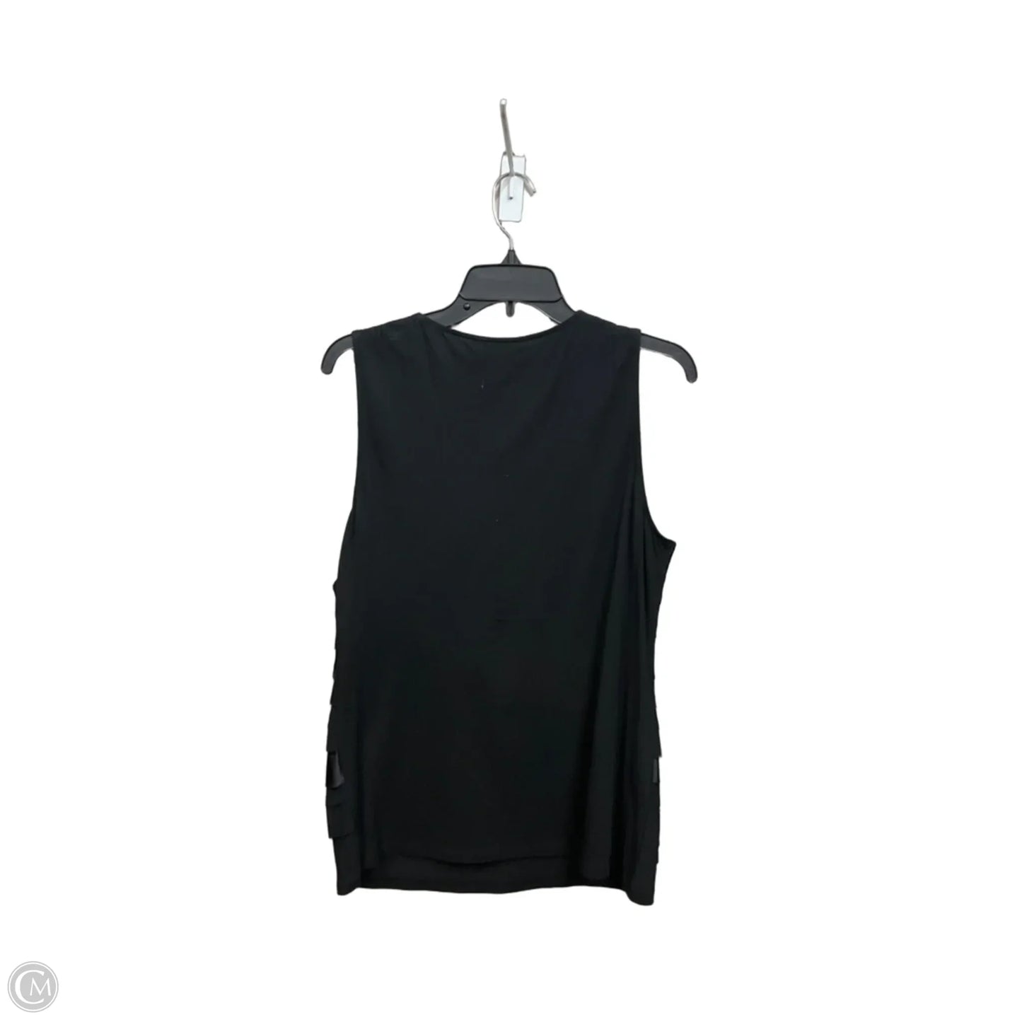 Top Sleeveless By Ann Taylor In Black, Size: L