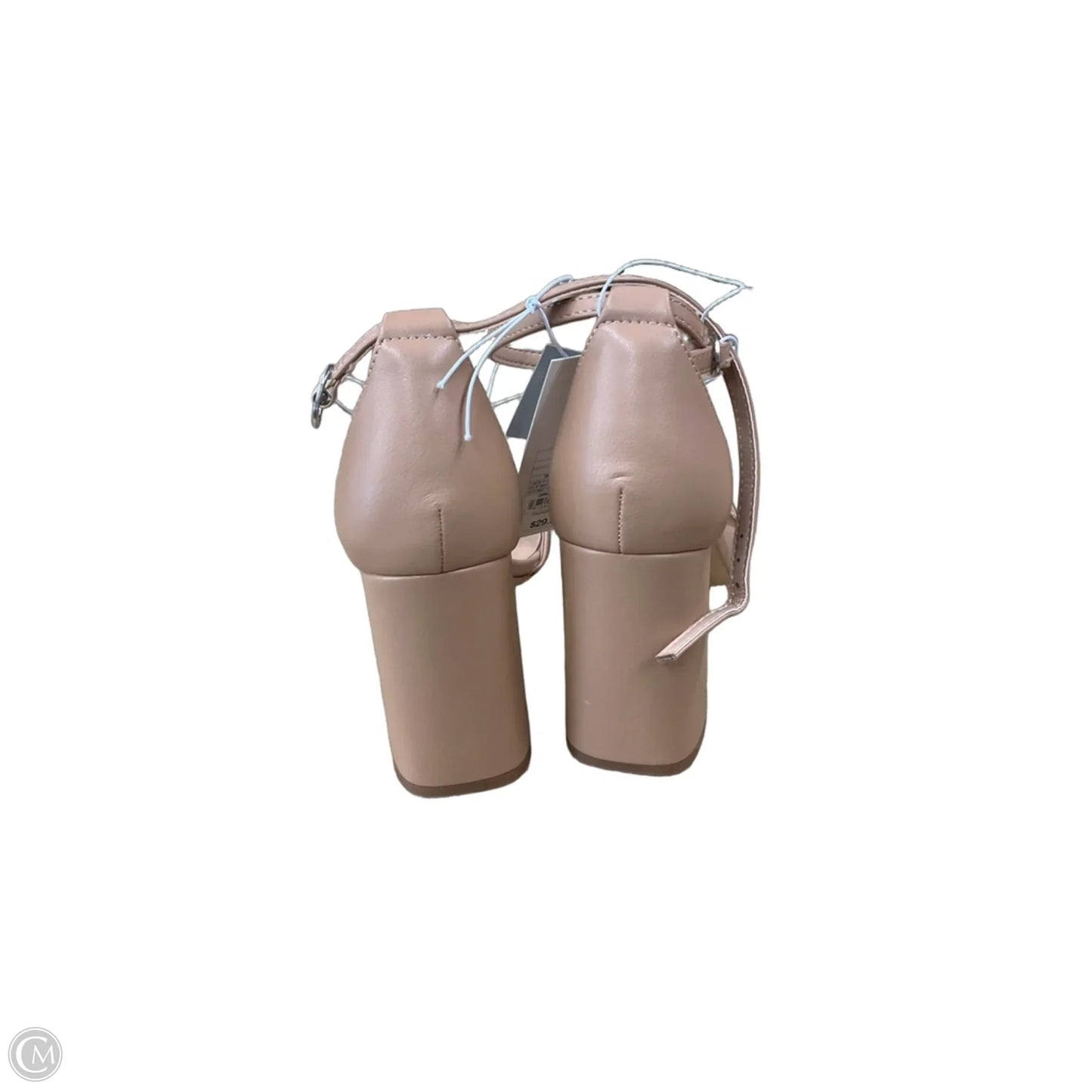 Shoes Heels Platform By A New Day In Tan, Size: 9