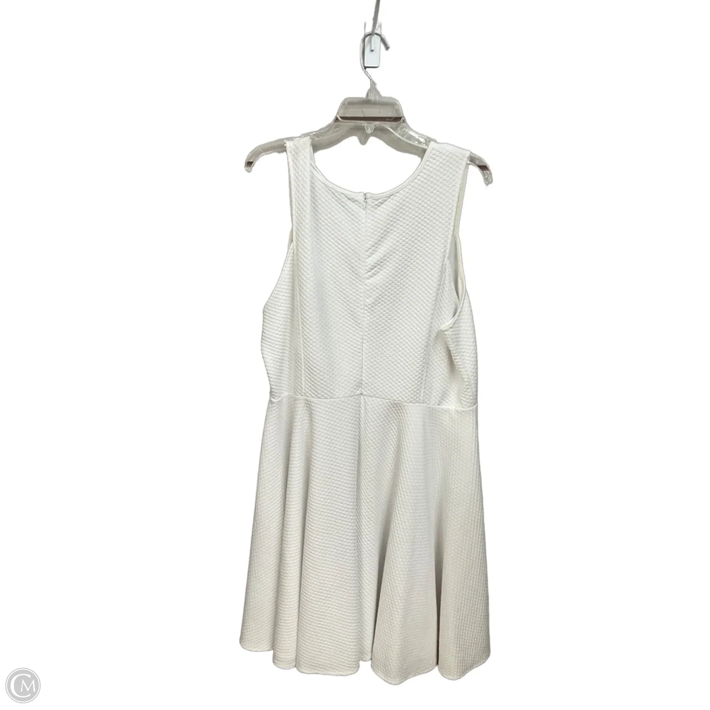Dress Casual Midi By Bb Dakota In White, Size: 2x