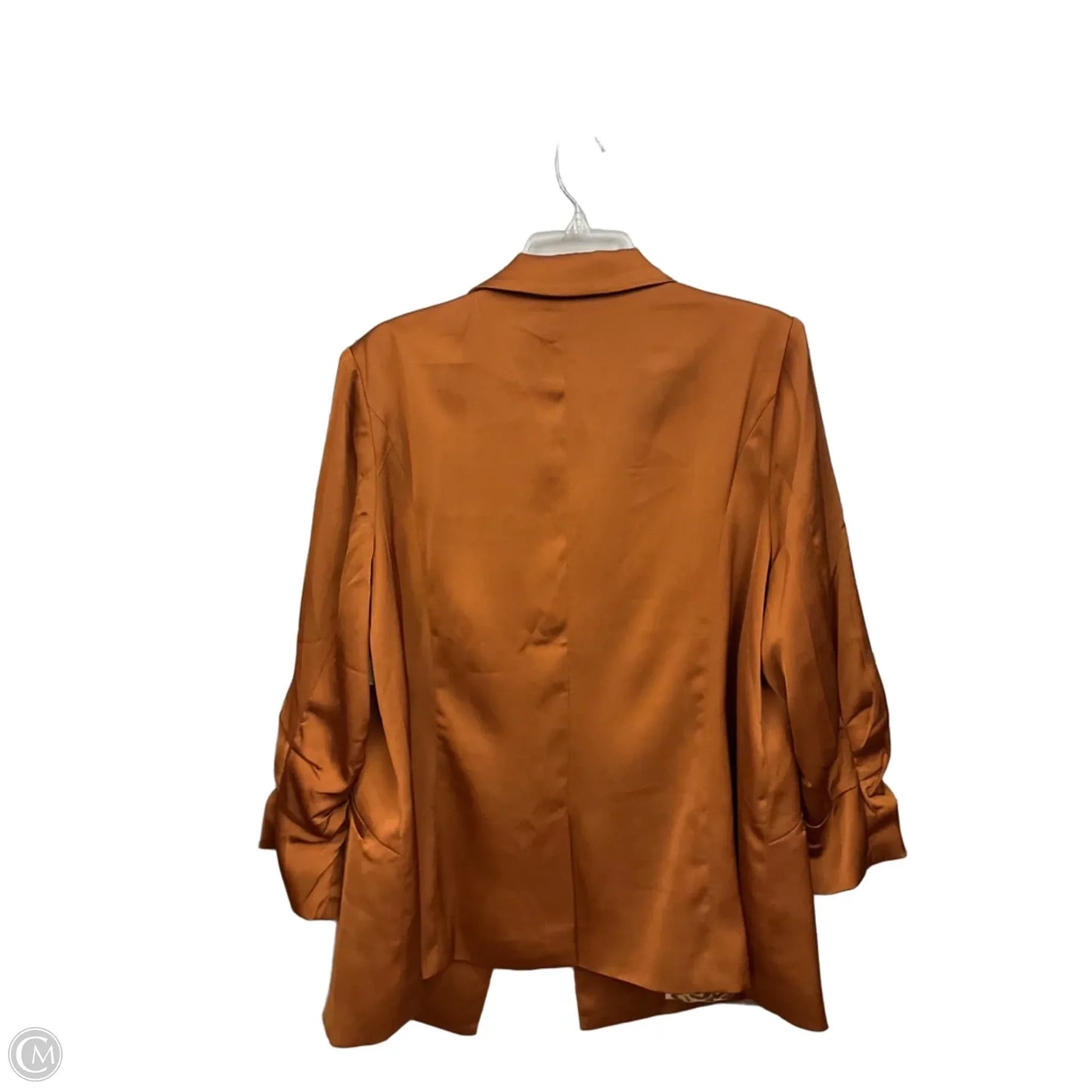 Blazer By Skies Are Blue In Brown, Size: 2x