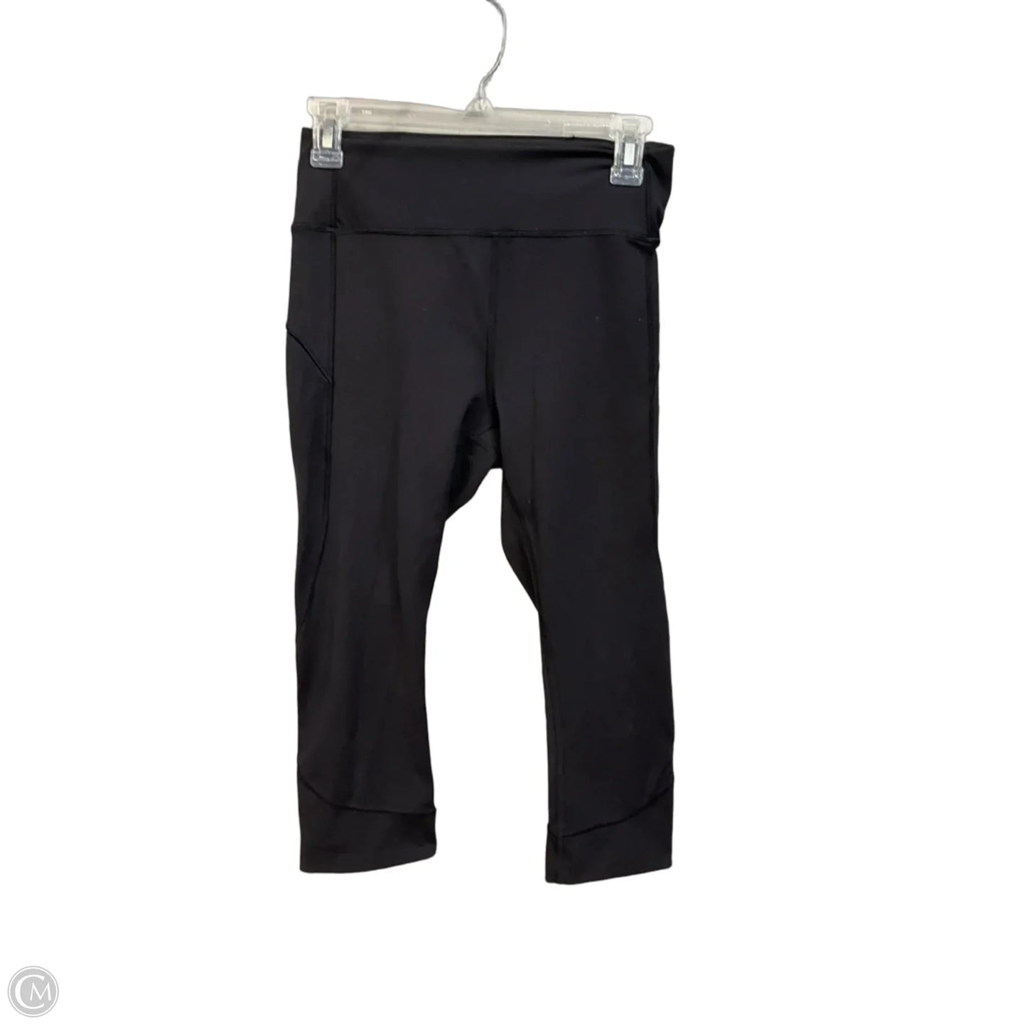 Athletic Capris By Lululemon In Black, Size: M