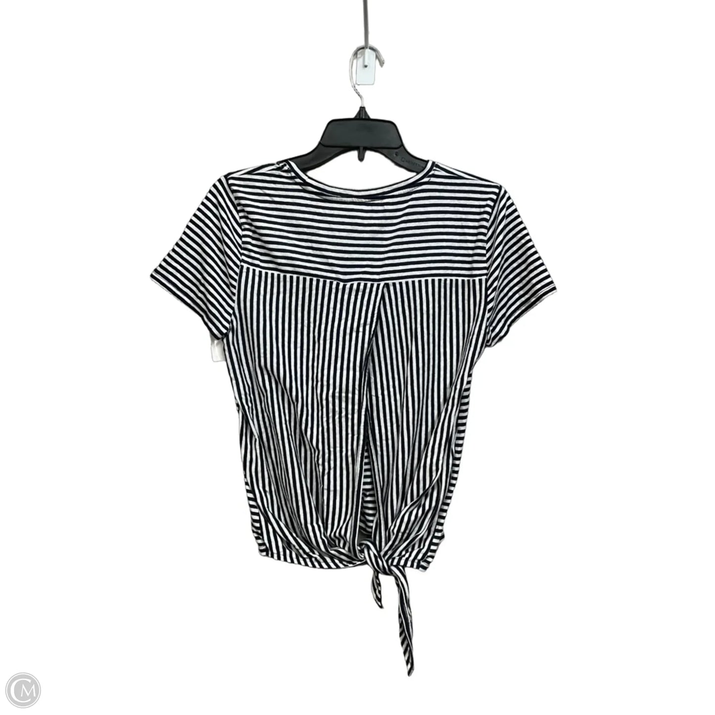 Top Short Sleeve By J. Crew In Striped Pattern, Size: M